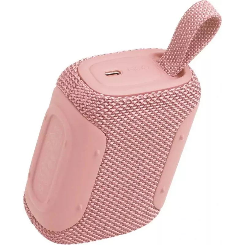 JBL Go 5 nešiojamas Bluetooth garsiakalbis, rožinis EU (IP67, Bluetooth 5.3, 4.2W, USB-C)