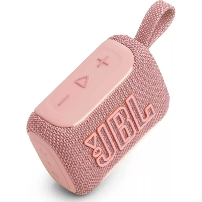 JBL Go 5 nešiojamas Bluetooth garsiakalbis, rožinis EU (IP67, Bluetooth 5.3, 4.2W, USB-C)