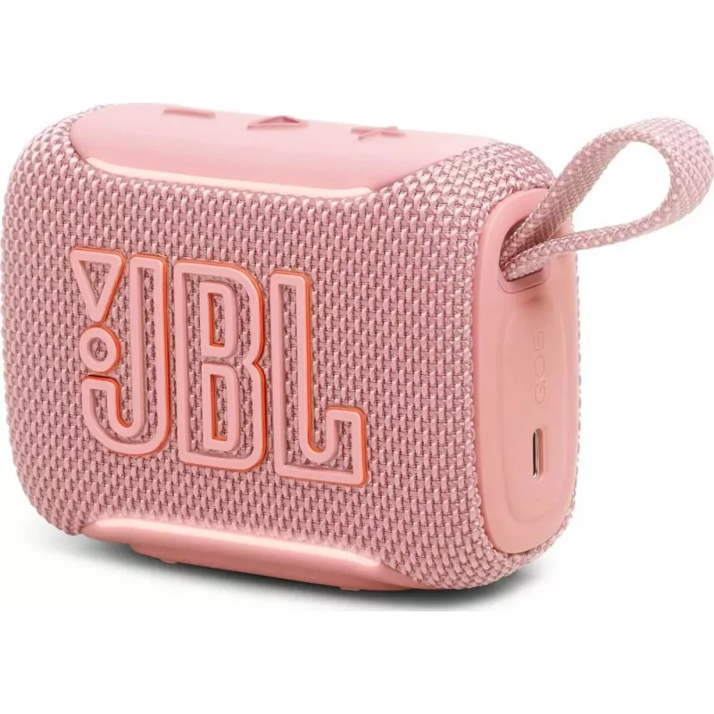 JBL Go 5 nešiojamas Bluetooth garsiakalbis, rožinis EU (IP67, Bluetooth 5.3, 4.2W, USB-C)