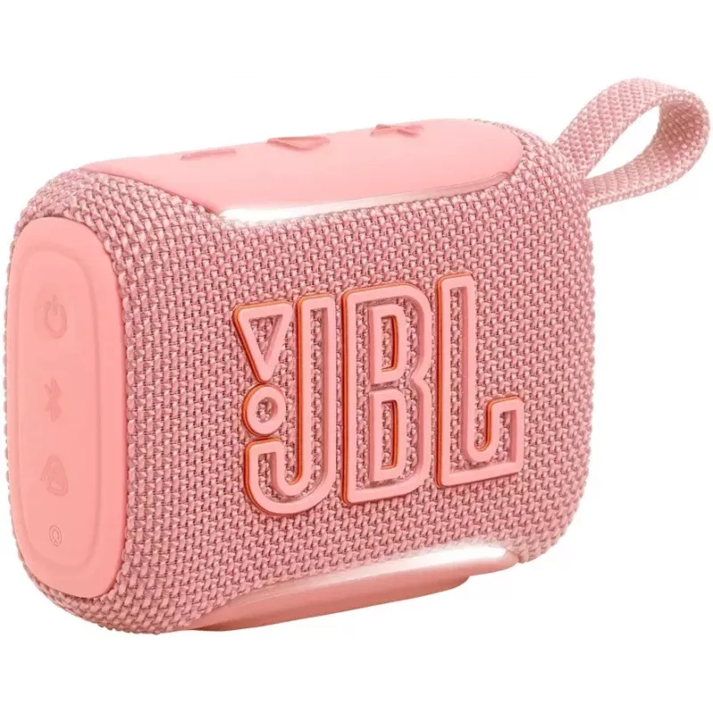 JBL Go 5 nešiojamas Bluetooth garsiakalbis, rožinis EU (IP67, Bluetooth 5.3, 4.2W, USB-C)