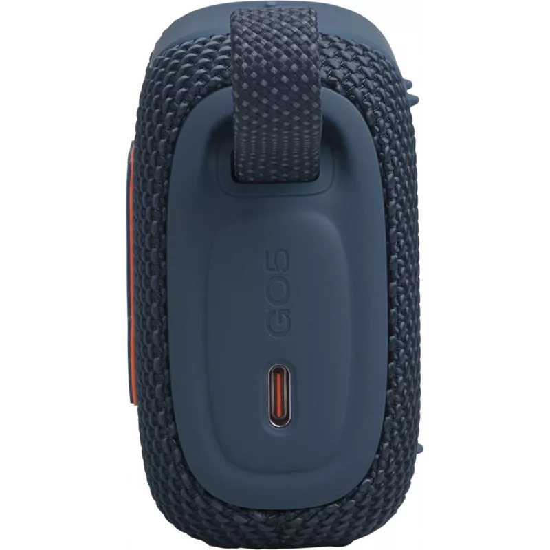 JBL GO 5 itin nešiojamas Bluetooth garsiakalbis – mėlynas (IP67, 5 W RMS, Bluetooth 5.3)