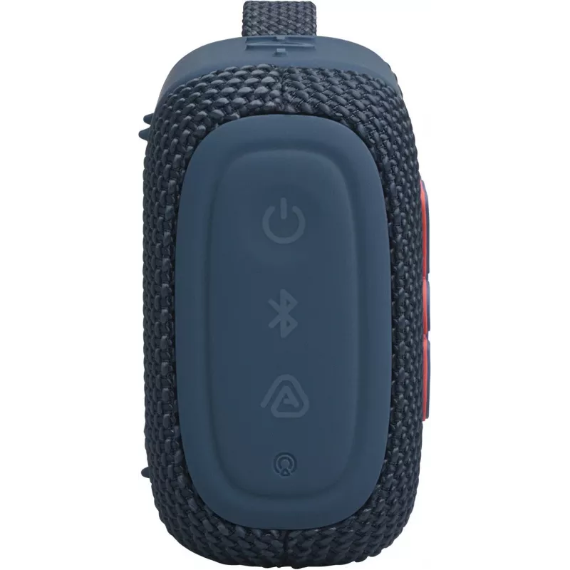 JBL GO 5 itin nešiojamas Bluetooth garsiakalbis – mėlynas (IP67, 5 W RMS, Bluetooth 5.3)