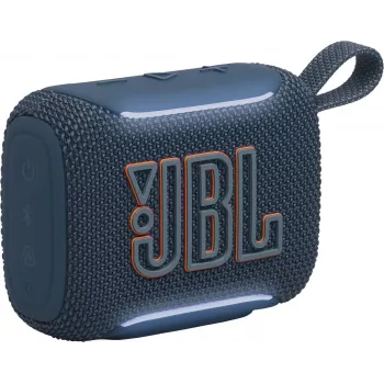 JBL GO 5 itin nešiojamas Bluetooth garsiakalbis – mėlynas (IP67, 5 W RMS, Bluetooth 5.3)