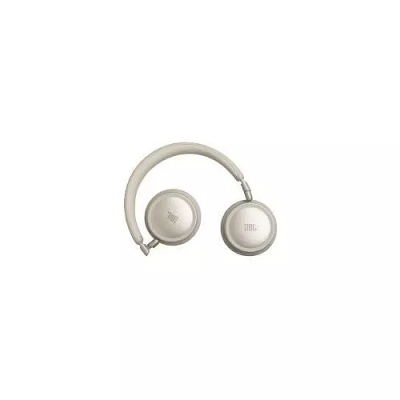 JBL Live 680NC belaidės ausinės ant galvos su adaptyviu triukšmo slopinimu, smėlio spalvos