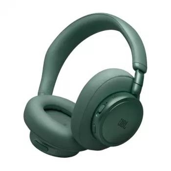 JBL Live 780NC belaidės ausinės su adaptyviuoju triukšmo slopinimu, Bluetooth 5.3, 65 val. baterija, žalios