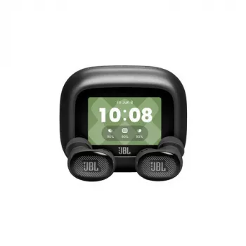 JBL Live Buds 4 belaidės ausinės su adaptyviu triukšmo slopinimu, Bluetooth 5.3, IP55, juodos spalvos