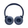 JBL Tune 520BT belaidės ausinės ant ausų – mėlyna