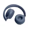 JBL Tune 520BT belaidės ausinės ant ausų – mėlyna