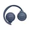 JBL Tune 520BT belaidės ausinės ant ausų – mėlyna