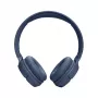 JBL Tune 520BT belaidės ausinės ant ausų – mėlyna
