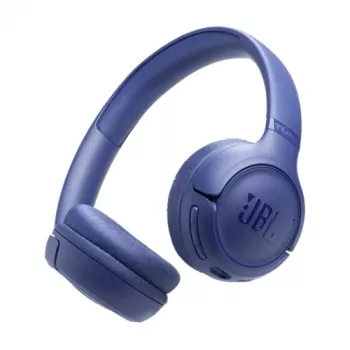 JBL Tune 530BT belaidės antausės ausinės su Pure Bass, Bluetooth 5.3, 40 val. baterija, mėlynos