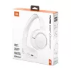 JBL Tune 530BT belaidės antausės ausinės su Pure Bass, Bluetooth 5.3, 57 val. baterija, sulankstomos – baltos