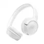 JBL Tune 530BT belaidės antausės ausinės su Pure Bass, Bluetooth 5.3, 57 val. baterija, sulankstomos – baltos