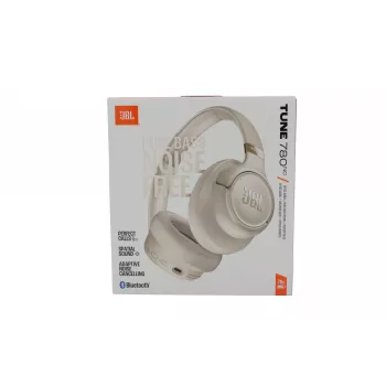 JBL Tune 780NC belaidės ausinės su aktyviu triukšmo slopinimu – smėlio spalvos