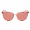 JIMMY CHOO JAIME-G-SK900 Unisex akiniai – juodas rėmas, pilki gradientiniai lęšiai 67 mm