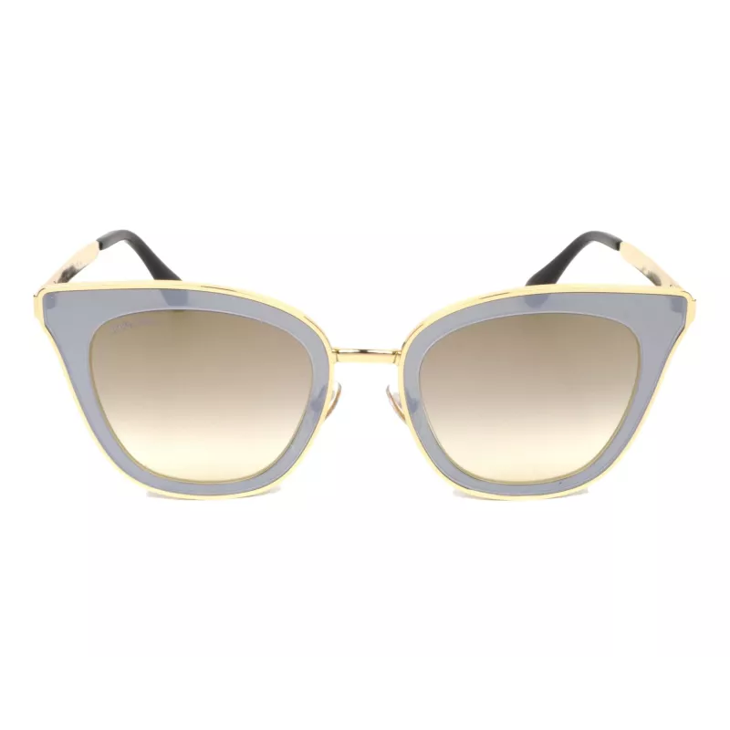 JIMMY CHOO LORYS492M2FQ Moteriški katės akies formos akiniai nuo saulės Havana Brown Gradient 49mm