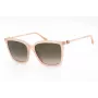 JIMMY CHOO TOTTA-G-S-FWM moteriški akiniai nuo saulės – juodas acetatinis rėmelis, pilki gradientiniai lęšiai, 56 mm
