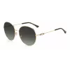 JIMMY CHOO BIRDIESPEFIB Moteriški Akiniai nuo Saulės – Oversized Square Cat-Eye Rėmelis iš Acetato – 60/18/145 mm – UV400 Apsauga