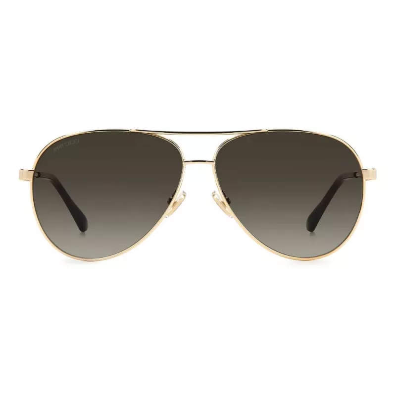 JIMMY CHOO Moteriški akiniai nuo saulės JIMENA-S-06J drugelio formos Havana Brown Gradient 60mm