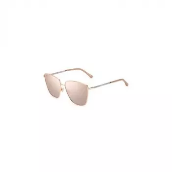 JIMMY CHOO Moteriški Akiniai Nuo Saulės Lavi-S BKU2S Juodas Acetato Rėmelis Pilki Gradientiniai Lęšiai 60/14/140 mm