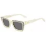 JIMMY CHOO Moteriški akiniai nuo saulės MEGS/S - Havana acetatinis rėmelis, rudi gradientiniai lęšiai, 51 mm
