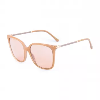 Jimmy Choo Women's Scilla F/S WM2S Akiniai Nuo Saulės - Juodas Acetatinis Drugelio/Katės Akies Rėmelis su Pilkais Gradientiniais Lęšiais - 52/15/140 mm