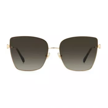 JIMMY CHOO VELLA-S-06J Moteriški katės akies akiniai nuo saulės Havana/Ruda Gradient 59mm