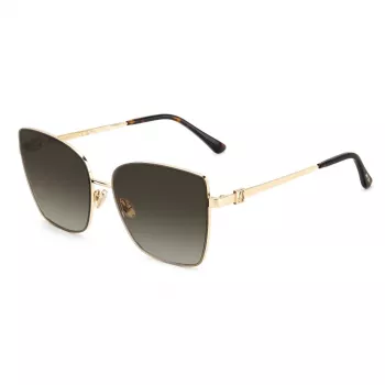 JIMMY CHOO VELLA-S-06J Moteriški katės akies akiniai nuo saulės Havana/Ruda Gradient 59mm