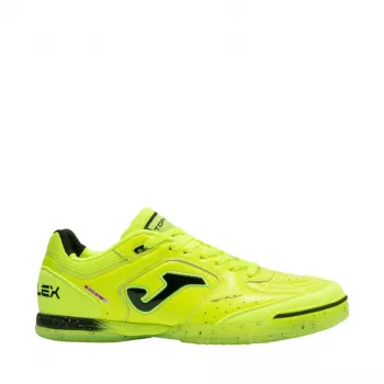 Joma Top Flex Indoor 2609 fluorescintiškai geltoni futsal bateliai, 42 dydis