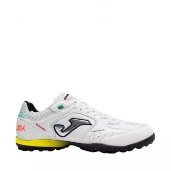 Joma Top Flex Turf 2602 White Football Boots Junior Size 36