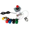 JOY-IT RBT DIY Encoder USB lankų valdiklio plokštė DIY lankų spintoms ir kovos lazdoms (SBC-ZDE)