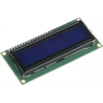 JOY-IT SBC-LCD16x2 I2C LCD ekrano modulis, skirtas Raspberry Pi, 16x2 simbolių, žalias/mėlynas apšvietimas