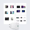 JOYROOM JR-TCF24_SET 10000mAh 22,5W USB-C Power Bank su įmontuotu kabeliu