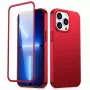 Joyroom 360 Full Case priekinis ir galinis dangtelis, skirtas iPhone 13 Pro Max, su grūdinto stiklo ekrano apsauga, raudona (JR-BP928 Red)