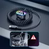 Joyroom 4-in-1 Fast Car Charger PD QC3.0 AFC FCP su 1,6 m 57 W Lightning kabeliu, juodas