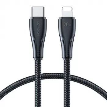 Joyroom A10 Series USB-C į Lightning greitojo įkrovimo laidas, PD 20W, 0,25 m, juodas (S-CL020A11)