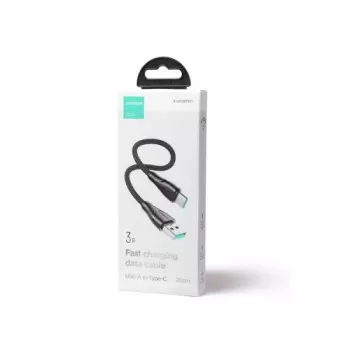 Joyroom A10 Series USB-C į Lightning greitojo įkrovimo laidas, PD 20W, 0,25 m, juodas (S-CL020A11)