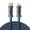 Joyroom A10 Series USB-C to Lightning greito įkrovimo laidas su PD 20W, 2m, mėlynas (S-CL020A20)