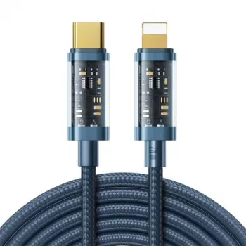 Joyroom A10 Series USB-C to Lightning greito įkrovimo laidas su PD 20W, 2m, mėlynas (S-CL020A20)