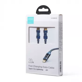 Joyroom A10 Series USB-C to Lightning greito įkrovimo laidas su PD 20W, 2m, mėlynas (S-CL020A20)