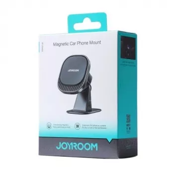 Joyroom automobilinis magnetinis laikiklis prietaisų skydeliui 4.0–7 colių išmaniesiems telefonams ir planšetėms, 360° sukimas, juodas (JR-ZZ400)