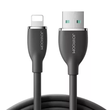 JOYROOM Colorful Series USB-A – Lightning laidas 1,2 m juodas SA29-AL3