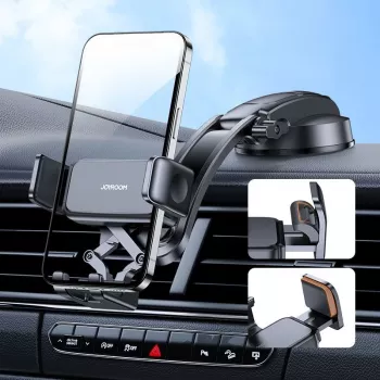 Joyroom Dashboard automobilinis telefono laikiklis – universalus siurbtukinis stovas 4,7–7,2 colių išmaniesiems telefonams