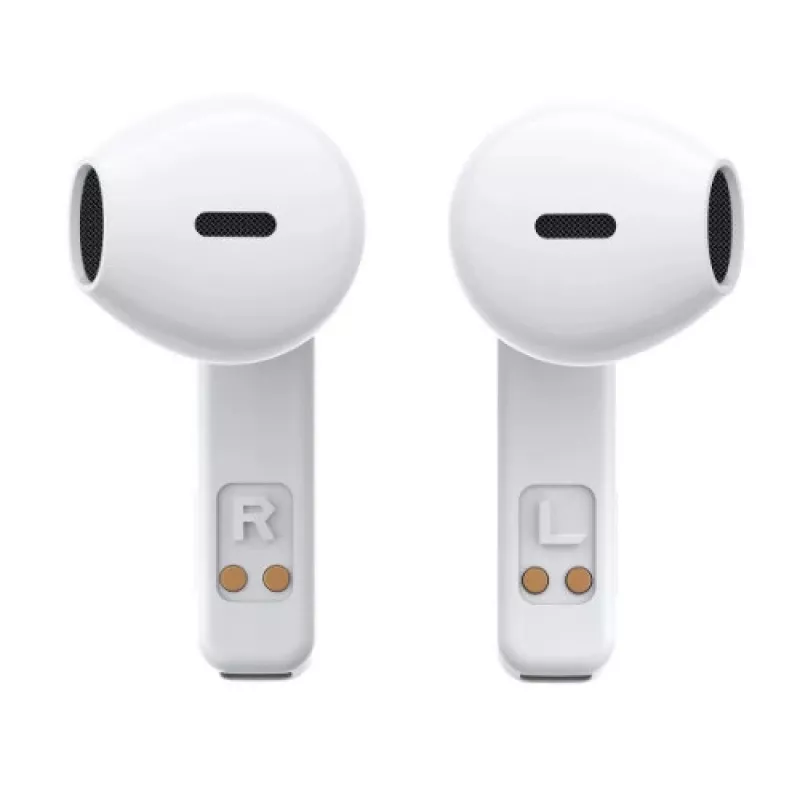 Joyroom IceLern Series True Wireless Earbuds su LED lemputėmis, Bluetooth 5.3, balta (JR-TC1-WHT)