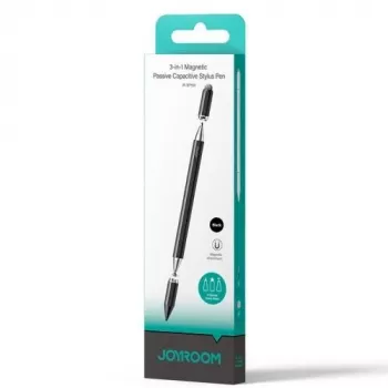 Joyroom JR-BP561 pasyvus magnetinis talpinis rašiklis – 3-in-1 jutikliniams ekranams (juodas) | Kur.lt