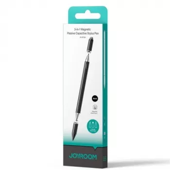 Joyroom JR-BP561 pasyvus magnetinis talpinis rašiklis – 3-in-1 jutikliniams ekranams (juodas) | Kur.lt
