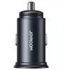 JOYROOM JR-CCN04 Mini automobilinis įkroviklis 60W USB-C PD 3.0 & USB-A QC 3.0, juodas