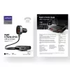 Joyroom JR-CL03 5-in-1 automobilinis įkroviklis, 31W, 5 USB-A prievadai, juodas