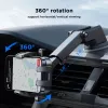 Joyroom JR-OK6 Automobilinis Telefono Laikiklis – Priedas prie Prietaisų Skydelio ar Priekinio Stiklo – Universalus 4,7–7,2 col. Išmaniesiems Telefonams – 360° Sukimasis – Juodas