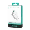 JOYROOM JR-TCF14-WHT 20W PD 3.0 & QC 3.0 dviejų prievadų USB sieninis įkroviklis - baltas